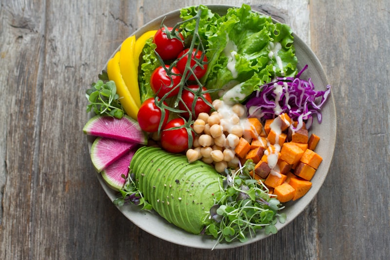 Garden Green Salad — fresh mixed greens at De Menthe Eatery in Juhu, Mumbai