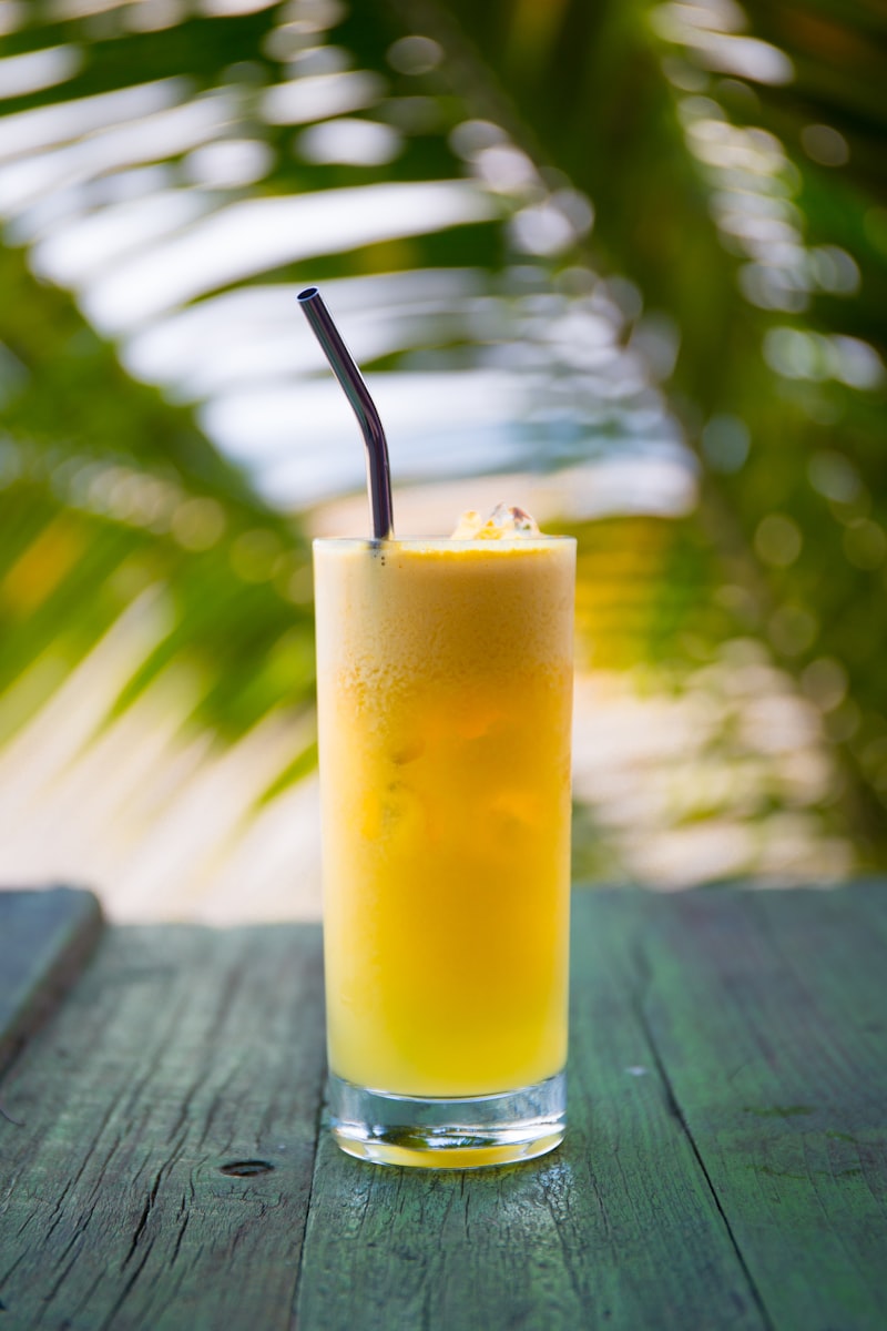 Mango Smoothie — tropical sweetness in every sip
