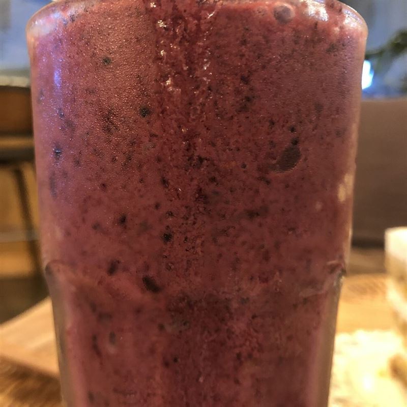 Berry Almond Protein Smoothie